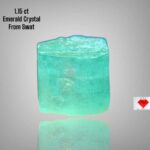 1.15ct Natural Emerald Crystal – Swat, Pakistan | 5.63 x 5.15 x 4.71 mm