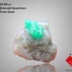 24.89 ct Swat Emerald Specimen – Compact Gem with Exceptional Character