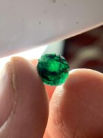 Emeralds of the North: 2.10ct Swat Emerald Crystal (4.48 × 7.66 × 7.25 mm) - Image 5