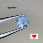 Most Rare 0.455 ct Fluorescent Afghanite from Badakhshan, Afghanistan