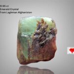 51.95 Carat Emerald Crystal from Laghman, Afghanistan – Untreated Green Beryl
