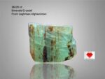 Exceptional Afghan Find: 36.05 Carat Emerald Crystal from Laghman