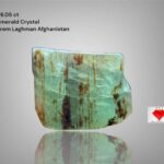 Exceptional Afghan Find: 36.05 Carat Emerald Crystal from Laghman