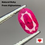 0.403ct Afghan Faceted Ruby – Natural Red Gemstone (5.24 x 3.24 x 2.57mm)