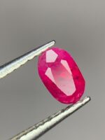 0.403ct Afghan Faceted Ruby – Natural Red Gemstone (5.24 x 3.24 x 2.57mm) - Image 4
