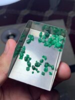 16.40 ct Swat Emerald Rough Lot – Natural Green Crystals from Pakistan’s Emerald Valley - Image 2
