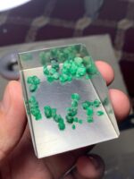 16.40 ct Swat Emerald Rough Lot – Natural Green Crystals from Pakistan’s Emerald Valley - Image 3