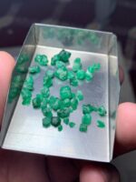 16.40 ct Swat Emerald Rough Lot – Natural Green Crystals from Pakistan’s Emerald Valley - Image 5