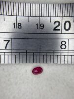 0.403ct Afghan Faceted Ruby – Natural Red Gemstone (5.24 x 3.24 x 2.57mm) - Image 6