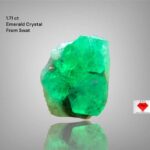 Small Yet Striking: A 1.71ct Emerald Crystal from Swat