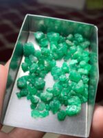 42.10 Carat Swat Valley Emerald Rough Lot – Compact Natural Crystal - Image 11