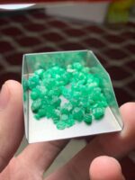 42.10 Carat Swat Valley Emerald Rough Lot – Compact Natural Crystal - Image 13