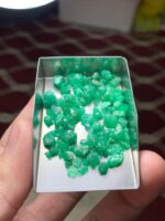 42.10 Carat Swat Valley Emerald Rough Lot – Compact Natural Crystal - Image 10