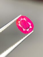 Faceted Afghan Ruby Gemstone: 0.695ct Natural Elegance (5.75 mm) - Image 2