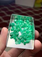 42.10 Carat Swat Valley Emerald Rough Lot – Compact Natural Crystal - Image 14