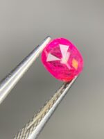 Faceted Afghan Ruby Gemstone: 0.695ct Natural Elegance (5.75 mm) - Image 3