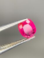 Faceted Afghan Ruby Gemstone: 0.695ct Natural Elegance (5.75 mm) - Image 5