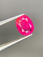 Faceted Afghan Ruby Gemstone: 0.695ct Natural Elegance (5.75 mm) - Image 10