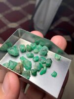 Impressive 39.95 ct Emerald Rough Lot from Swat - Image 6