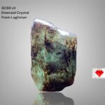 The 32.60 ct Emerald Crystal from Laghman: A Gem of Majestic Green