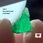 The Captivating Charm of a 1.26ct Emerald Crystal