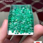 65.57 Carat Swat Emerald Rough Lot – Natural Pakistani Emerald Crystal (7.92 × 6.10 × 3.15 mm)