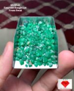 65.57 Carat Swat Emerald Rough Lot – Natural Pakistani Emerald Crystal (7.92 × 6.10 × 3.15 mm)
