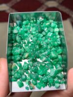 65.57 Carat Swat Emerald Rough Lot – Natural Pakistani Emerald Crystal (7.92 × 6.10 × 3.15 mm) - Image 5