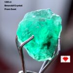 Swat Emerald Marvel: 1.90ct Emerald Crystal (5.20 × 7.53 × 5.90 mm)