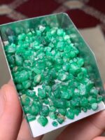 65.57 Carat Swat Emerald Rough Lot – Natural Pakistani Emerald Crystal (7.92 × 6.10 × 3.15 mm) - Image 14