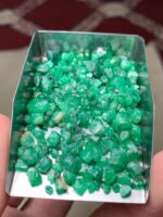 65.57 Carat Swat Emerald Rough Lot – Natural Pakistani Emerald Crystal (7.92 × 6.10 × 3.15 mm) - Image 15