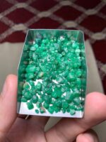 65.57 Carat Swat Emerald Rough Lot – Natural Pakistani Emerald Crystal (7.92 × 6.10 × 3.15 mm) - Image 8