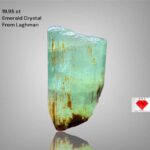 Unveiling the Beauty of a 19.95 ct Emerald Crystal from Laghman
