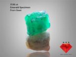 Stunning 17.95 ct Emerald – Compact Elegance in Green