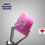 Natural African Ruby Crystal (2.980) – Untreated and Radiant