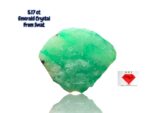 5.17ct Swat Emerald Crystal – Wide-Form Natural Beauty with Rich Color