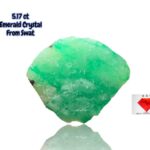 5.17ct Swat Emerald Crystal – Wide-Form Natural Beauty with Rich Color