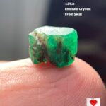 4.21 ct Swat Emerald Crystal – A Compact Gem of Natural Elegance