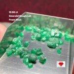 19.90ct Swat Emerald Rough Lot – Natural Untouched Beauty from the Valley of Gems