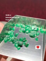 19.90ct Swat Emerald Rough Lot – Natural Untouched Beauty from the Valley of Gems