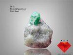 Swat Emerald Specimen: 38-Carat Mineral Crystal