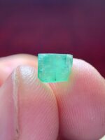 1.25ct Swat Emerald Crystal – Small Size, Pure Origin (6.95 x 5.54 x 3.97 mm) - Image 2