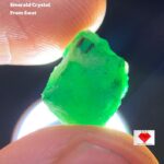 Swat’s Majestic Green: An 8.35 Carat Emerald Crystal
