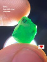 Swat’s Majestic Green: An 8.35 Carat Emerald Crystal