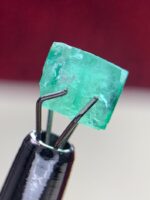 1.25ct Swat Emerald Crystal – Small Size, Pure Origin (6.95 x 5.54 x 3.97 mm) - Image 9