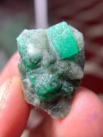 27.64-Carat Swat Emerald Specimen: A Compact Crystal With Rare Depth and Dimension - Image 2