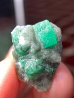 27.64-Carat Swat Emerald Specimen: A Compact Crystal With Rare Depth and Dimension - Image 12