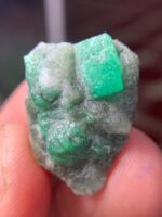 27.64-Carat Swat Emerald Specimen: A Compact Crystal With Rare Depth and Dimension - Image 5