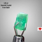 Brilliant 1.25ct Emerald Crystal from Swat Valley, Pakistan