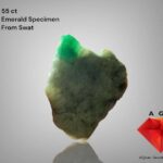 A Sprawling 55-Carat Swat Emerald: A Natural Masterpiece of Surface and Scale